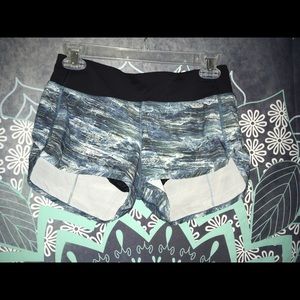 lululemon speed shorts